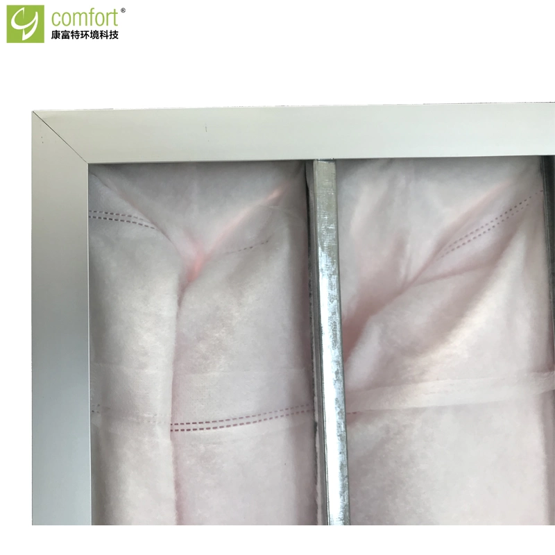 Industry Pocket Air Filter Medium Efficiency Pocket Bag Air Filter