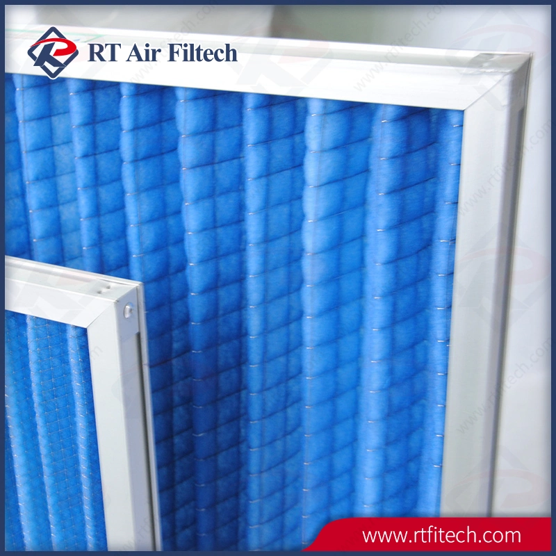 Washable Central Air Conditioning Foldaway Pre Filter Plank Filter