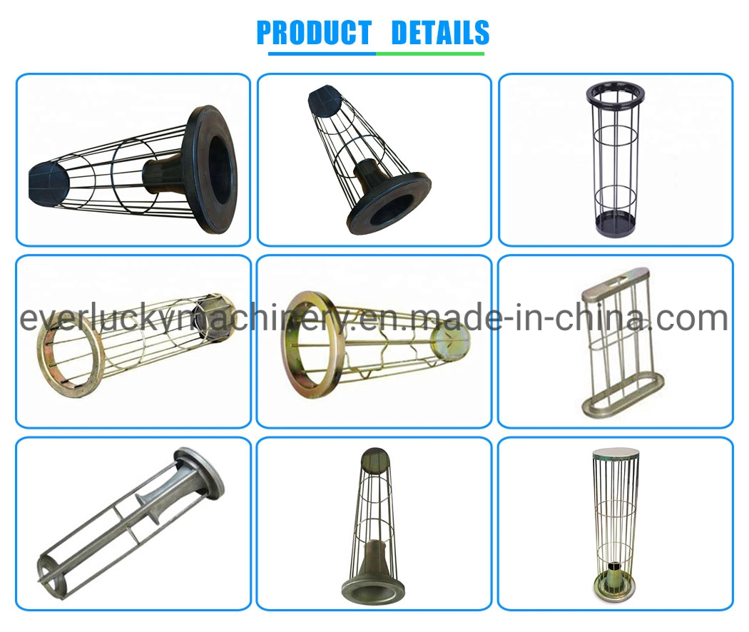 Galvanized and Stainless Steel Dust Filter Bag Cages (OEM)