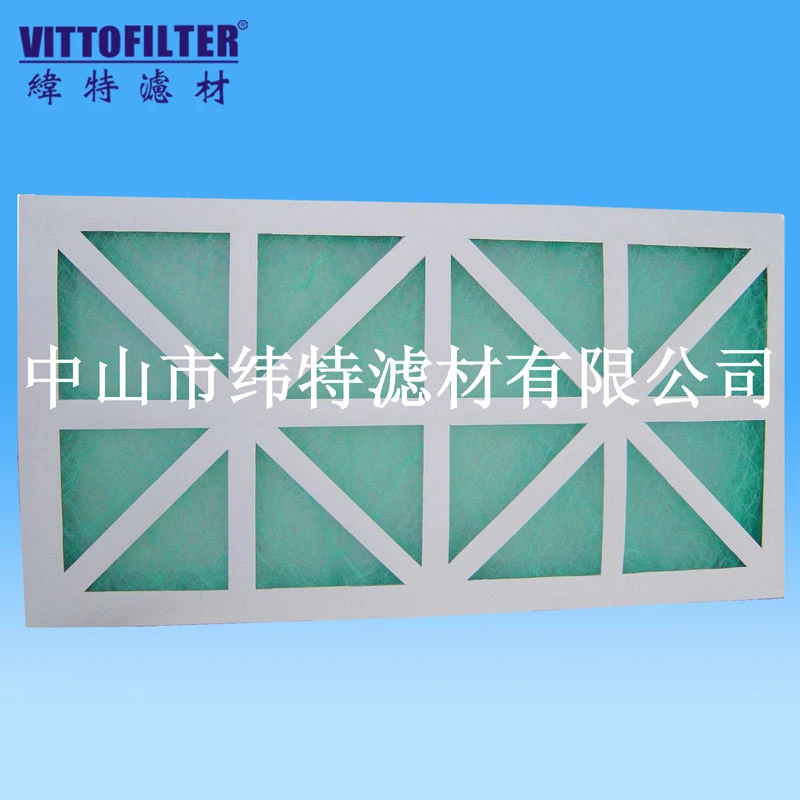 Framed Primary Efficient Filter Aluminum Frame Panel Filter