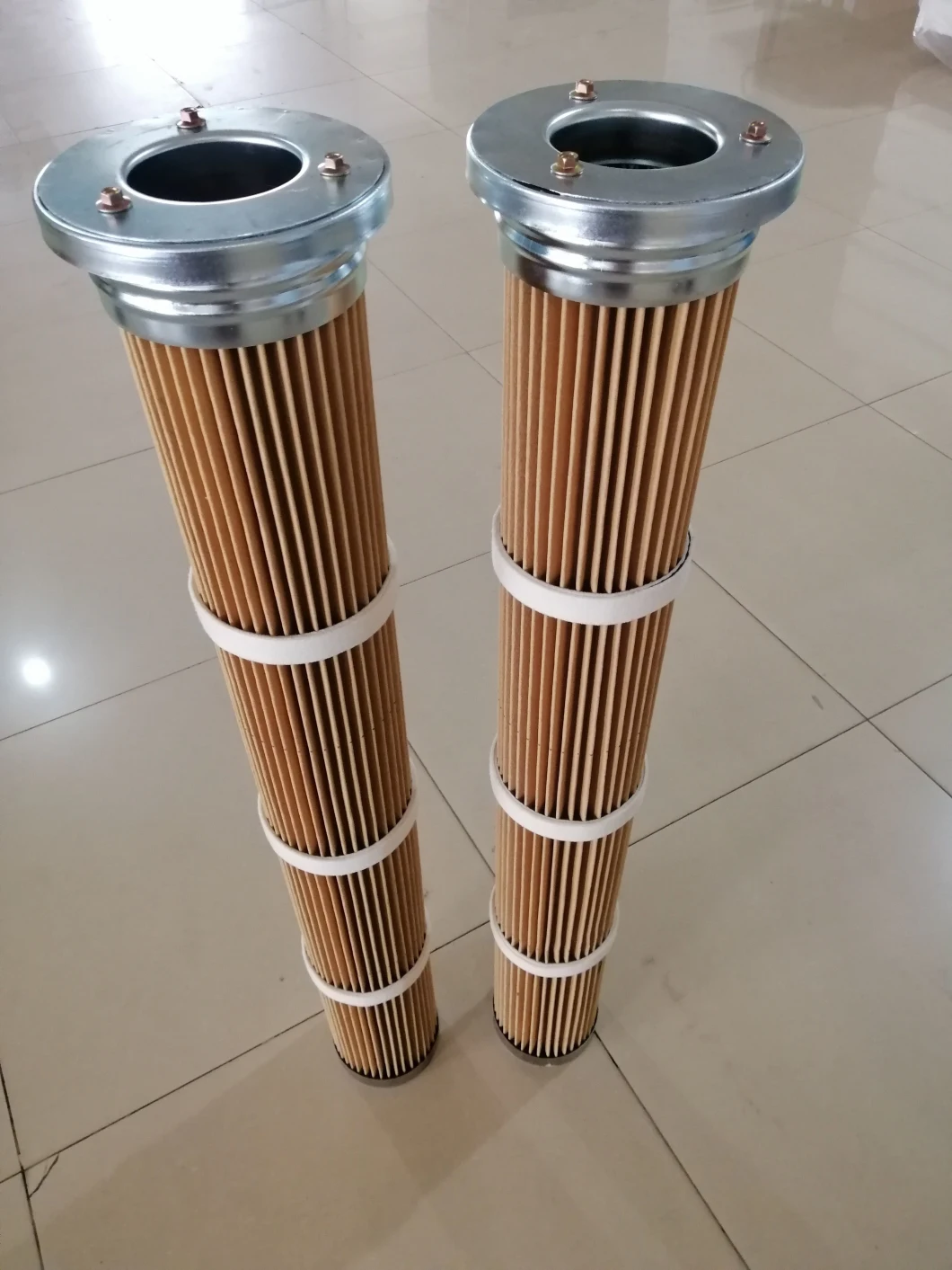 High Temperature Nomex/PPS Resistant 200 Degrees Stainless Steel Filter Cartridge Filter