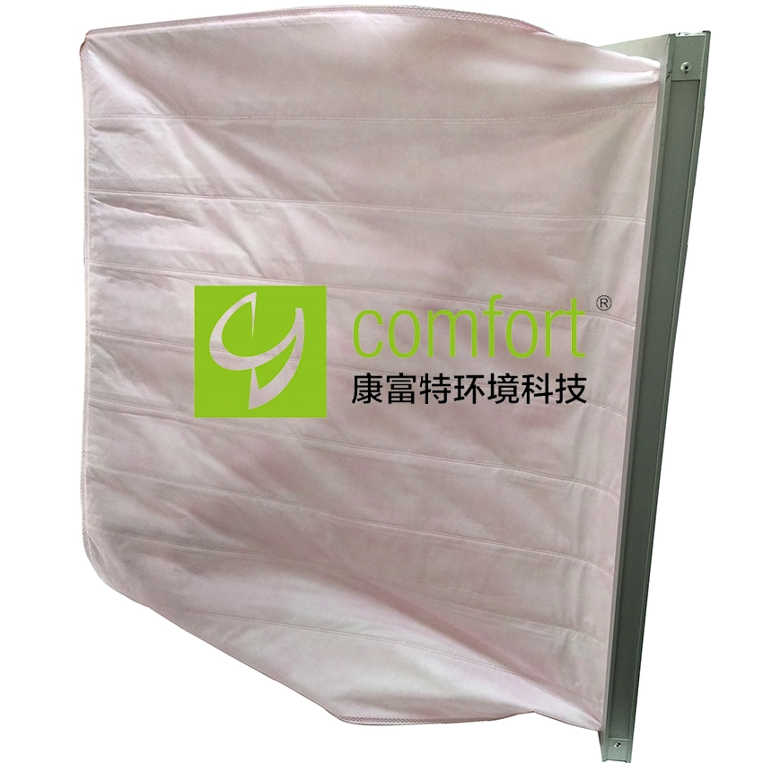 Medium Efficiency 6 Pockets Bag Filter for Air Condition System