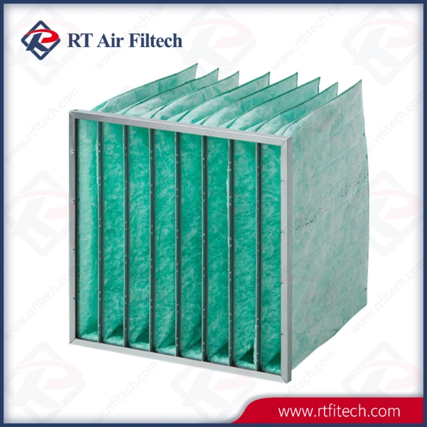 High Quality Synthetic Fiberglass Filter Medium F1-F9 Pocket Filter
