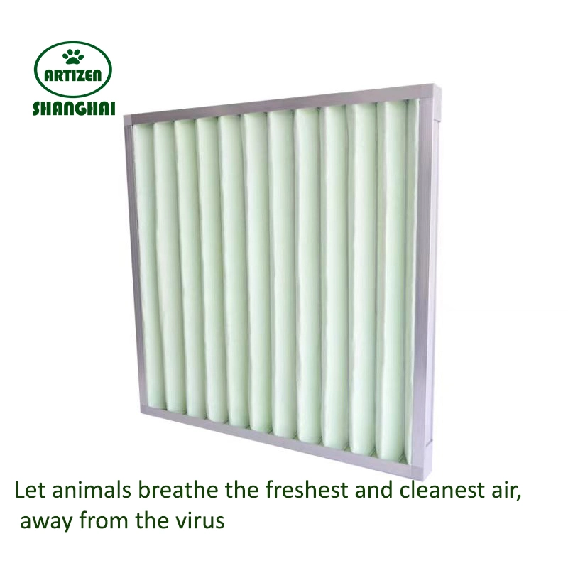 Air Purifier for Pig Farm Clean Room G4 Merv8 Pig Farm Plate Air Filter