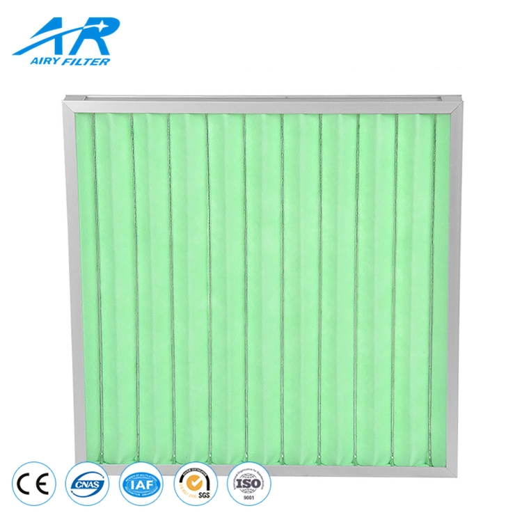 Air Volume Pleated Panel Air Filter Washable Air Filter
