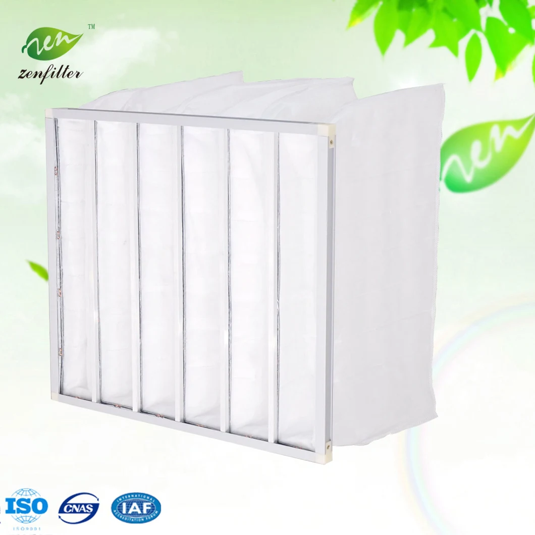 Stainless Steel Frame Primary Filter F5 for Central Air Conditioning