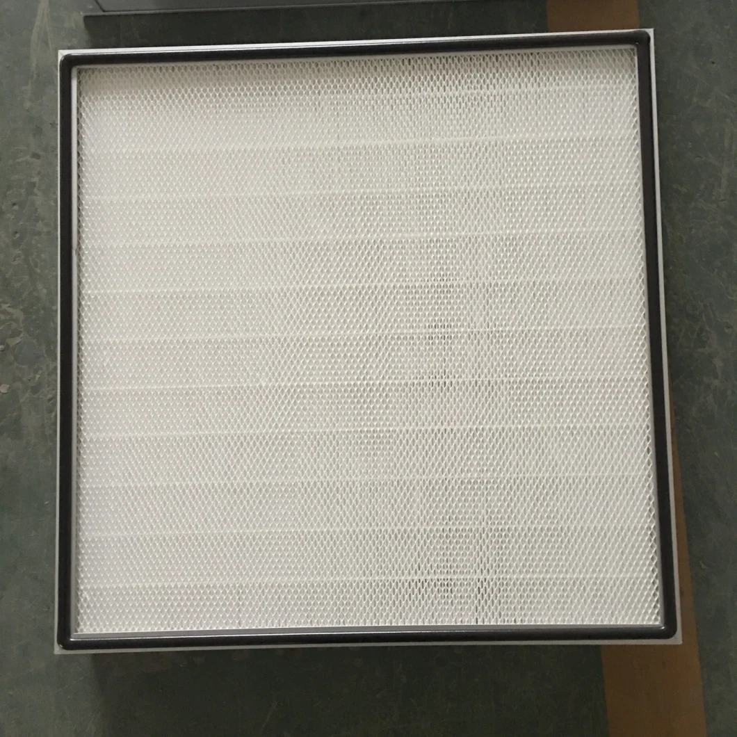 H13 HEPA Air Filters Used for Air Purification System in Clean Rooms