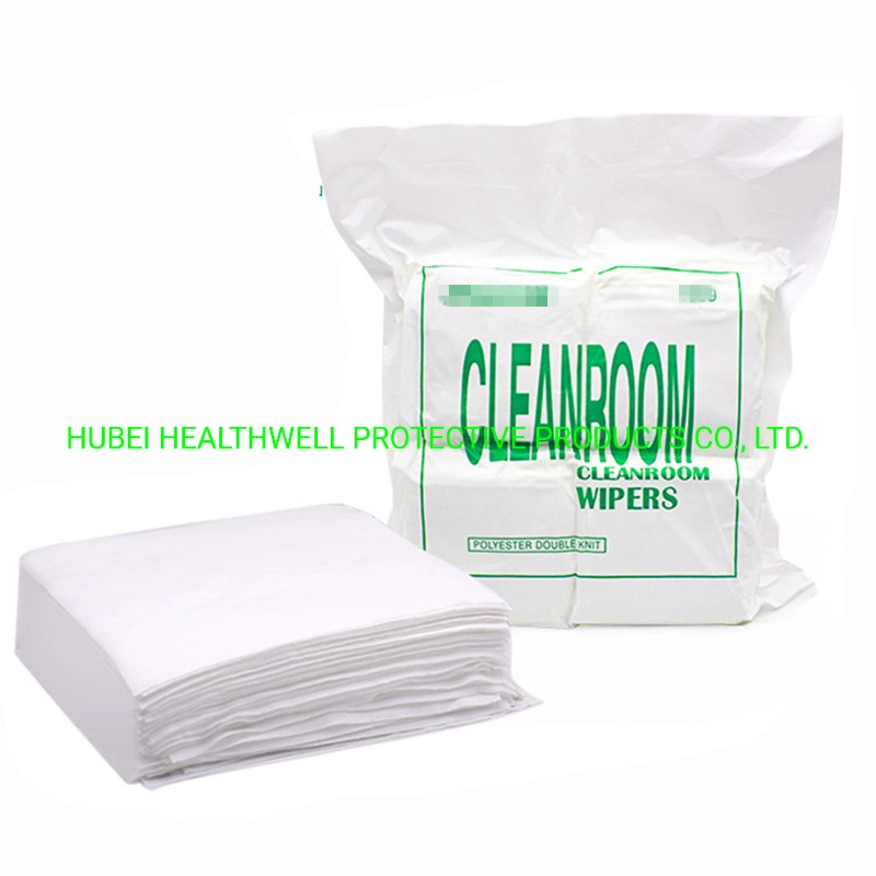Lint Free Clean Room Wipes 100% Polyester Cleanroom Wiper