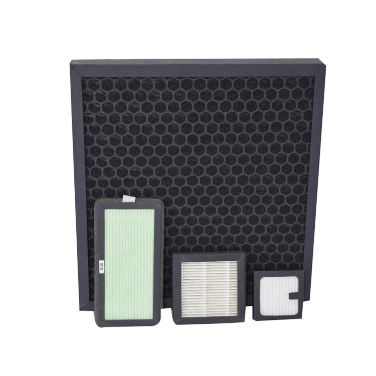 Laboratory Air Purification Plate Activated Carbon Filter Carbon Granule