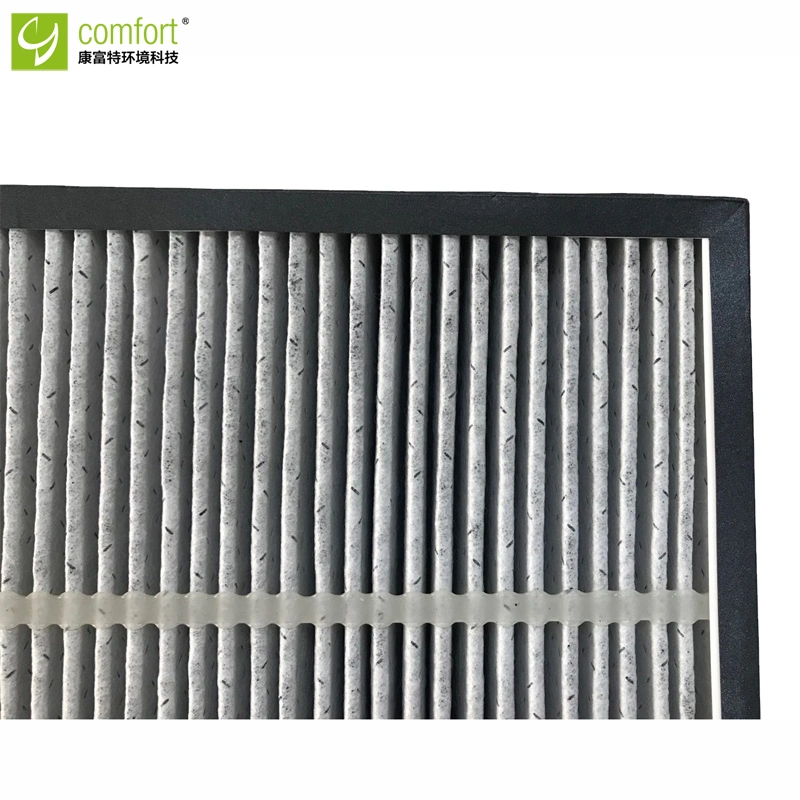 Activated Carbon Paper Mini Pleat Air Filter