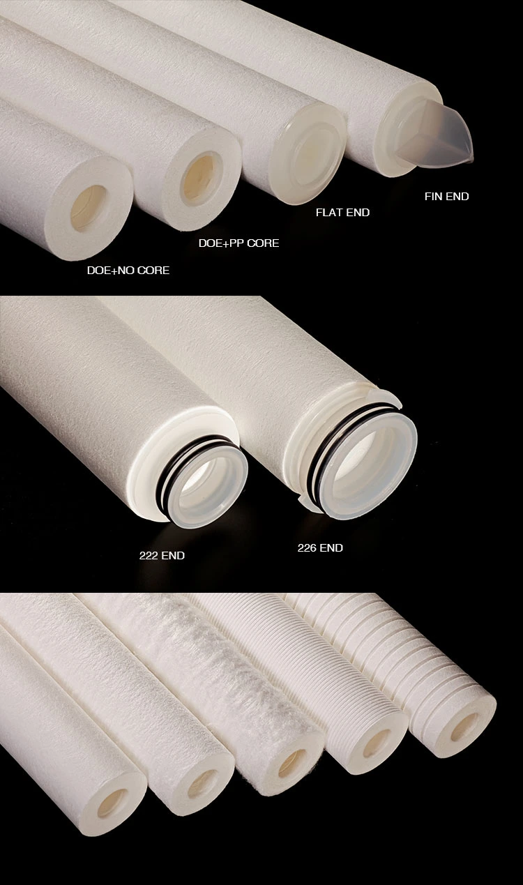 NSF Water Filters 5 Micron Spun PP Filter Cartridge for Pure Water Filters System