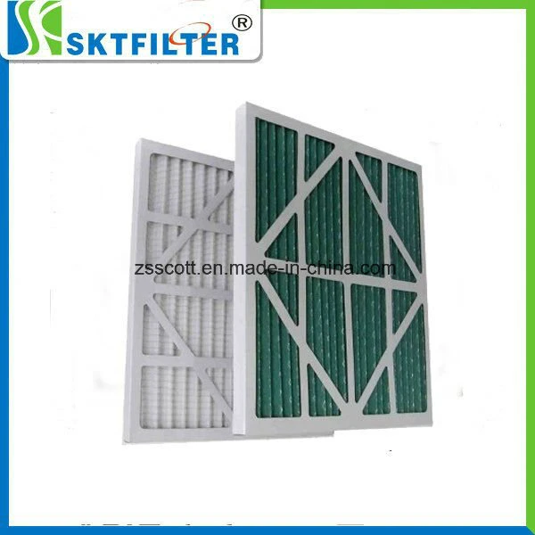 Industrial Cardboard Frame Fiberglass Filter Pre Air Filter