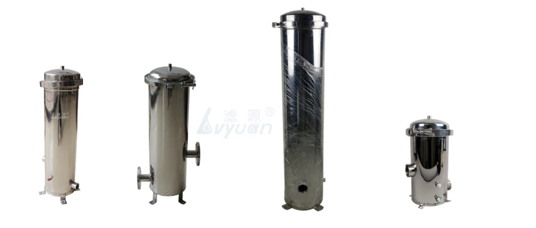 SS304 SS316 Clamp Type Stainless Steel Filter Housing/Cartridge Filters