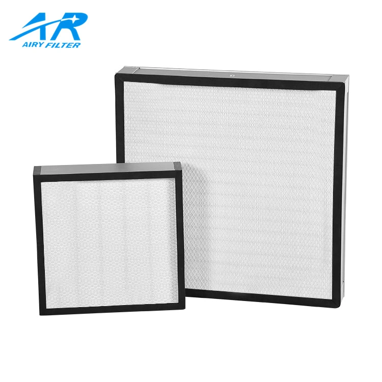 Particulate Mini-Pleat Filter Without Clapboard for Air Conditioning Filter System