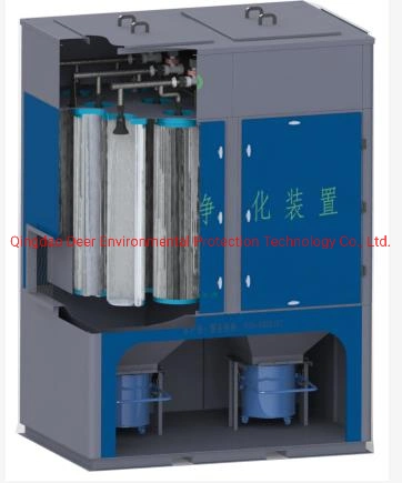 Industrial Filter Cartridge Smoke Purifier System / Dust Collector Filter System