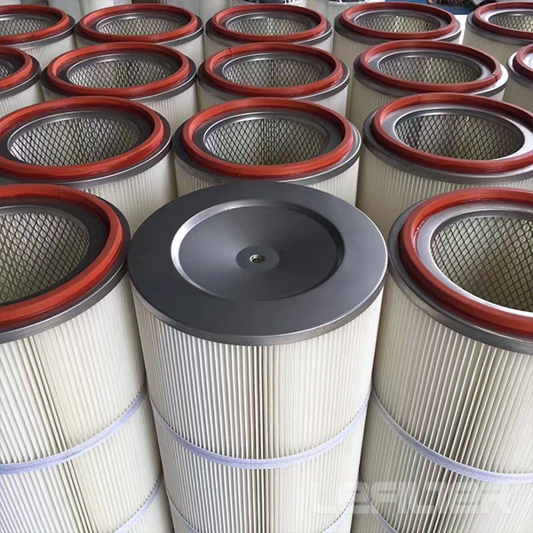 Cylindrical Polyester Air Filter Cartridge for Dust Collector