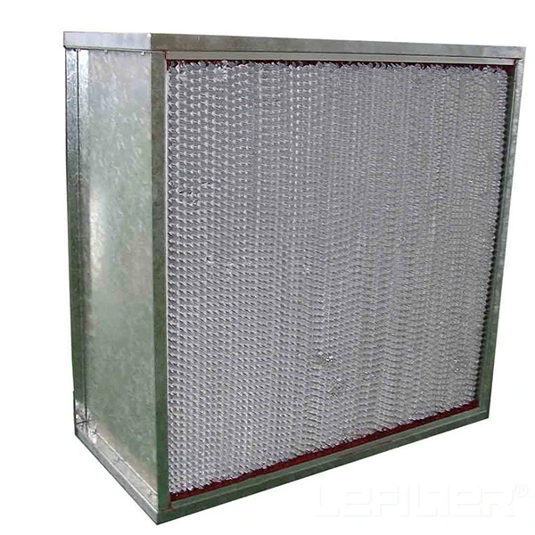 High Efficiency Pleat HEPA Air Filter for Clean Room Air Purification System