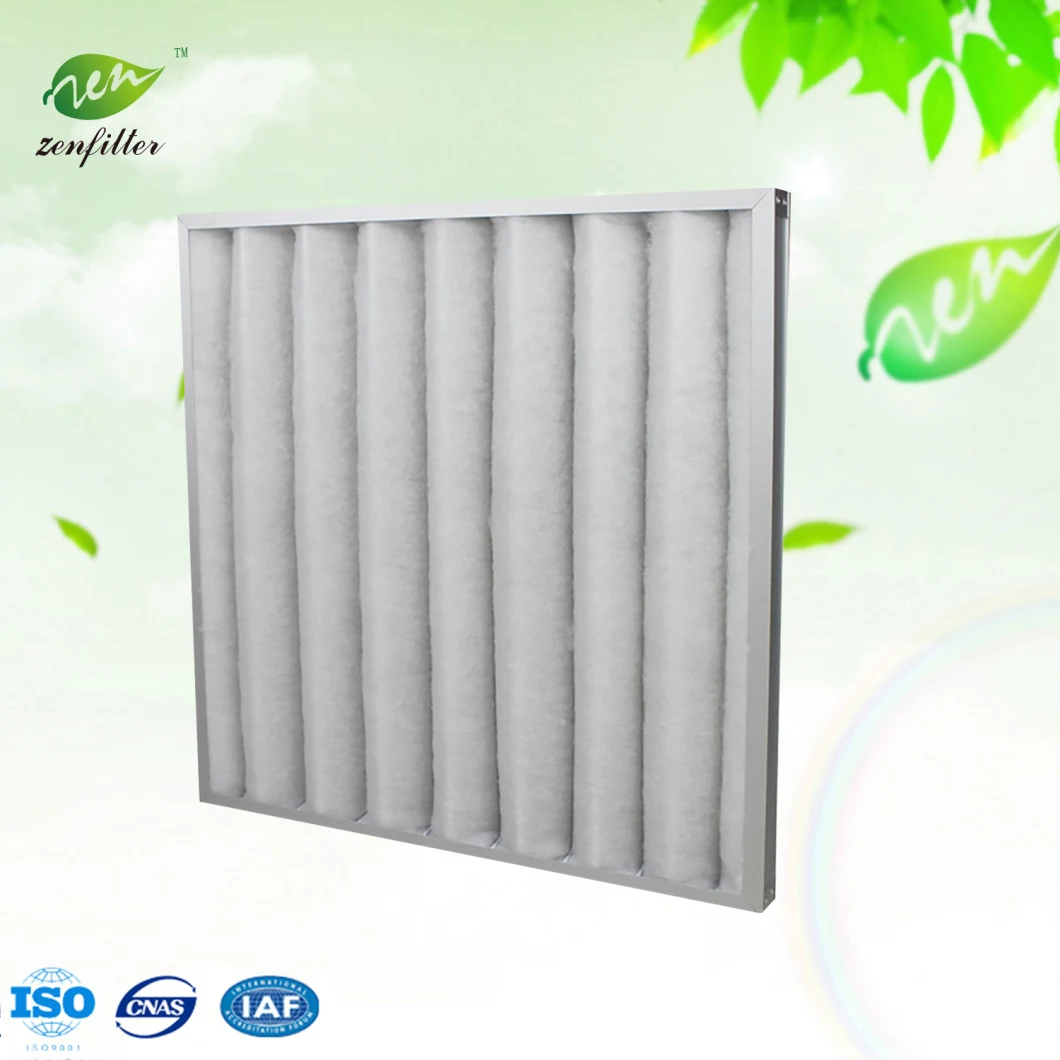 Merv8 Aluminum Alloy Frame Primary Efficiency Panel Air Filter for HVAC Equipment