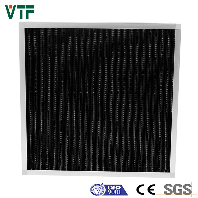 Active Carbon Medium Material and Panel Filter Construction Activated Carbon Panel Filter