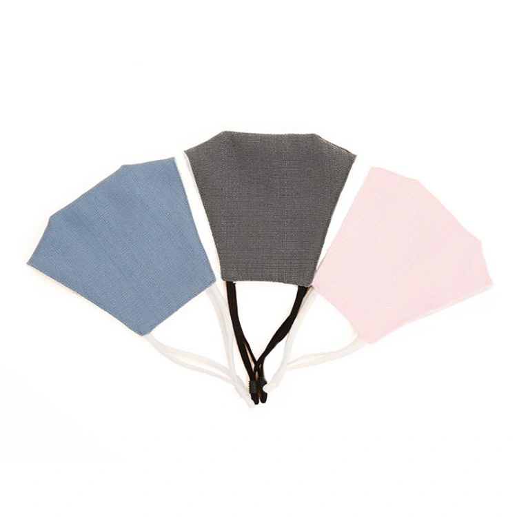 12 Colors High Grade Face Mask Breathable Soft Reusable Washable Filter Pocket Cotton Cloth Face Mask