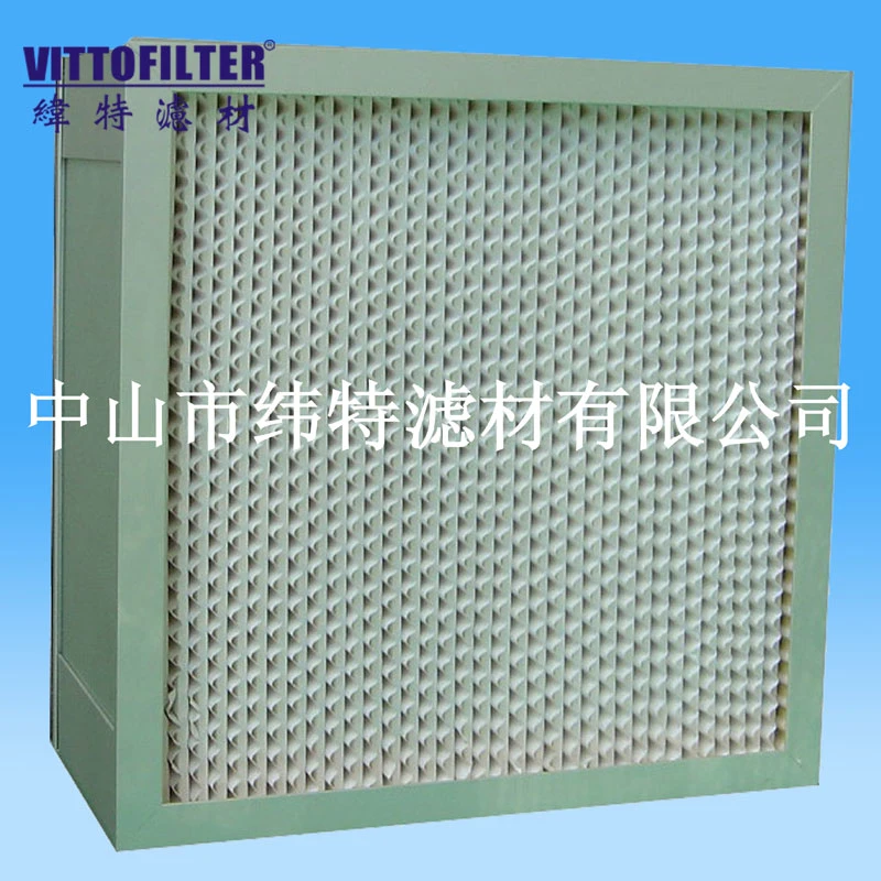 High Efficiency Air Filter See Larger Image Deep-Pleat Washable HEPA Air Filter 1