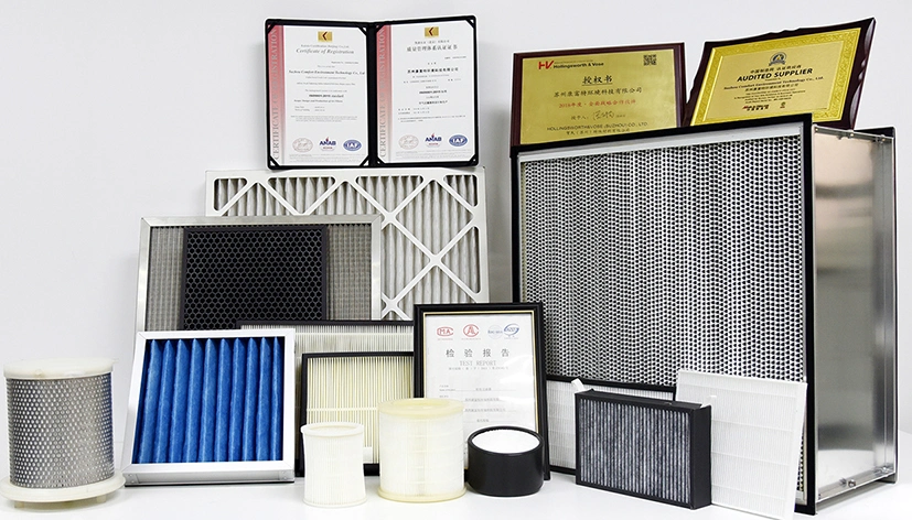 HEPA Filter with Pocket Air Filter