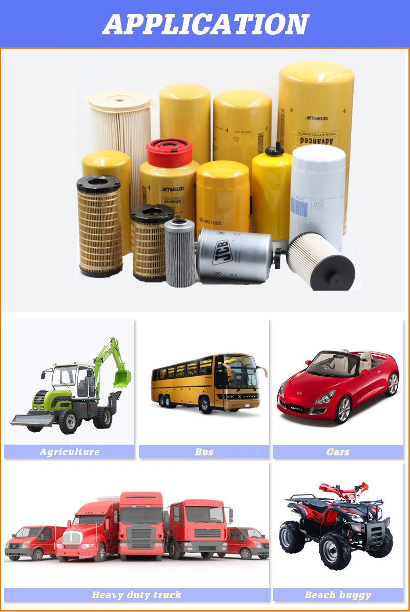 Oil Filter for Cummins Engine, Filters for Construction Machinery, Oil Filter, Auto Parts, Hydraulic Oil Filter