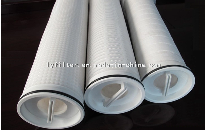 High Flow Rate Pleated Water Filter Cartridge for Multi Cartridges Filter Housing