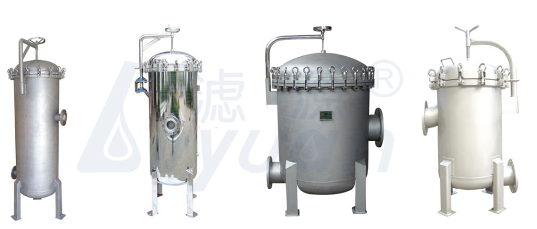 Stainless Steel 304 316 Cartridge Filter Housing/Multi Cartridge Filter for Industrial Liquid/Water/Beverage Filtration
