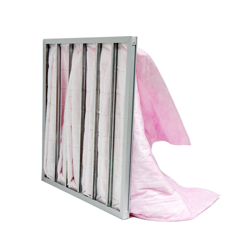 Industry Pocket Air Filter Medium Efficiency Pocket Bag Air Filter