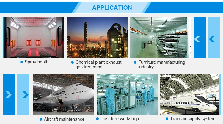 Supplier Best Price Airy Spray Booth Filter Synthetic Pre Air Filter