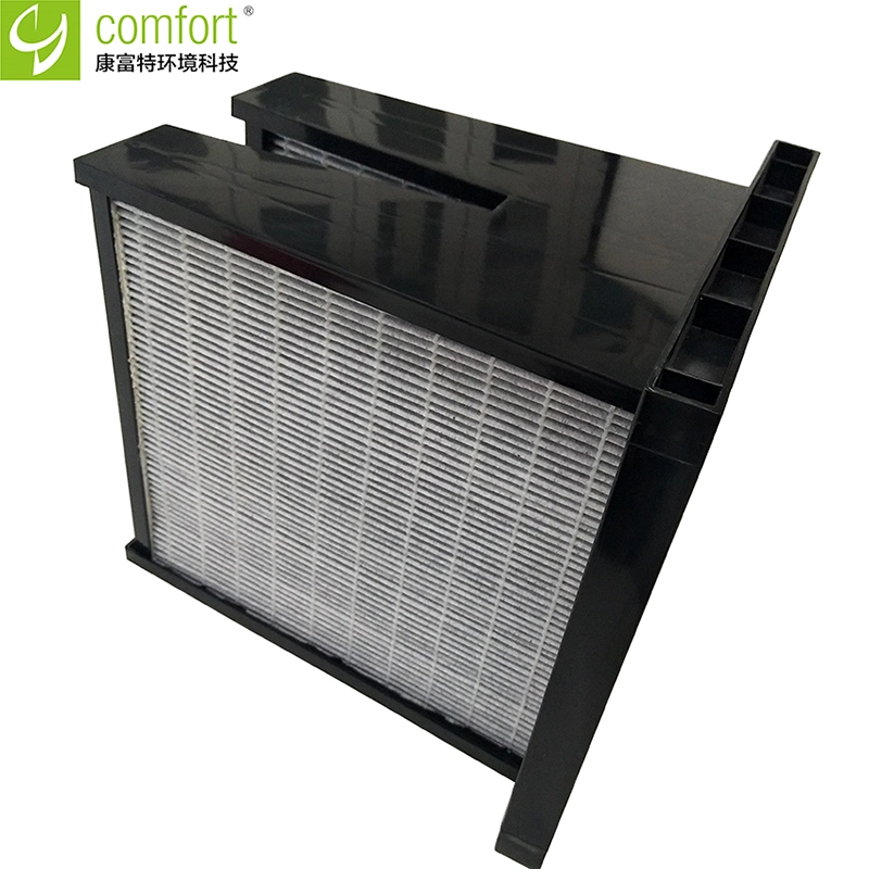 ABS Structure Mini Pleat V-Bank Activated Carbon Air Filter
