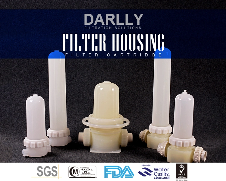 Fit Diameter 131mm Filter Cartridge Housing Chemical Filtration PP Filter Housing