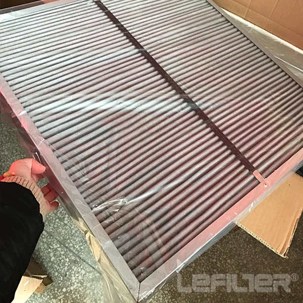 Aluminium Frame Deep Pleat Box HEPA Air Filter for Pharmaceutical Cleanroom