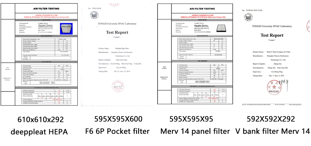 Merv 7/Merv 8/G3/G4 Disposable Pleated Panel Primary Filter with Cardboard Frame for HVAC System