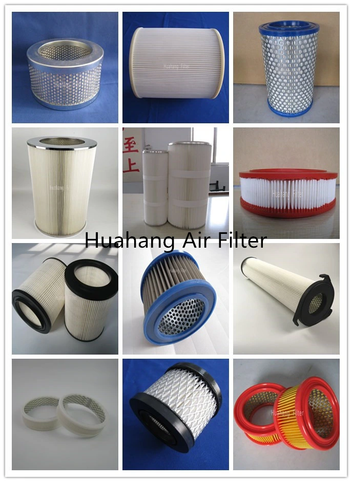 Custom air filter element F-H6-K14 air purifier dust filter cartridges