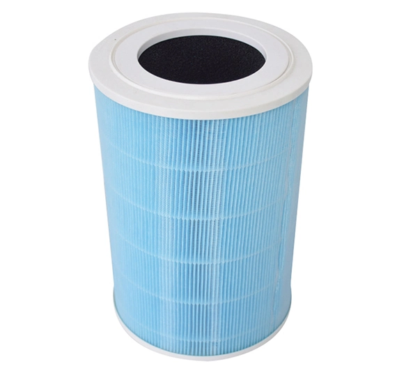 Customizable Cylindrical HEPA Filter with Carbon Composite