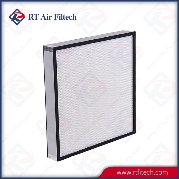Large Airflow V-Bank Filter Glassfiber Filter Media for Clean Room