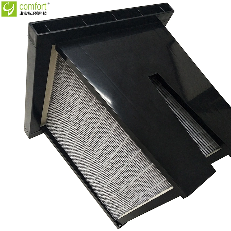 ABS Structure Mini Pleat V-Bank Activated Carbon Air Filter