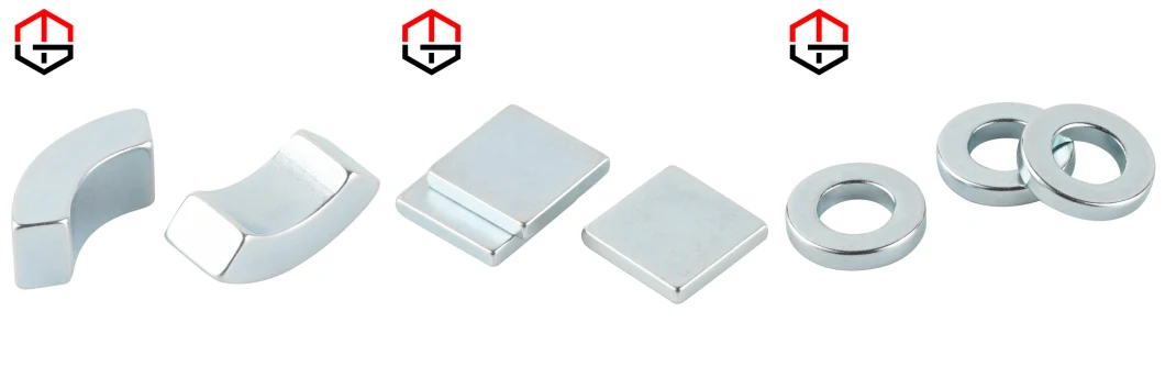 High Working Temperature Disc Magnet NdFeB Sintered Magnet for Motor