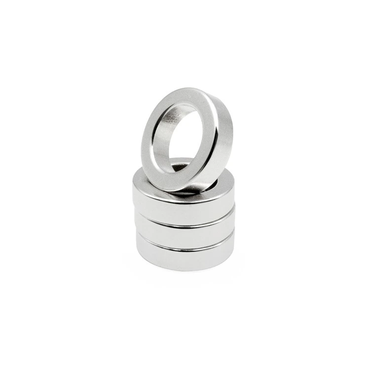 N52 Permanent Rare Earth Ring Neodymium Magnets