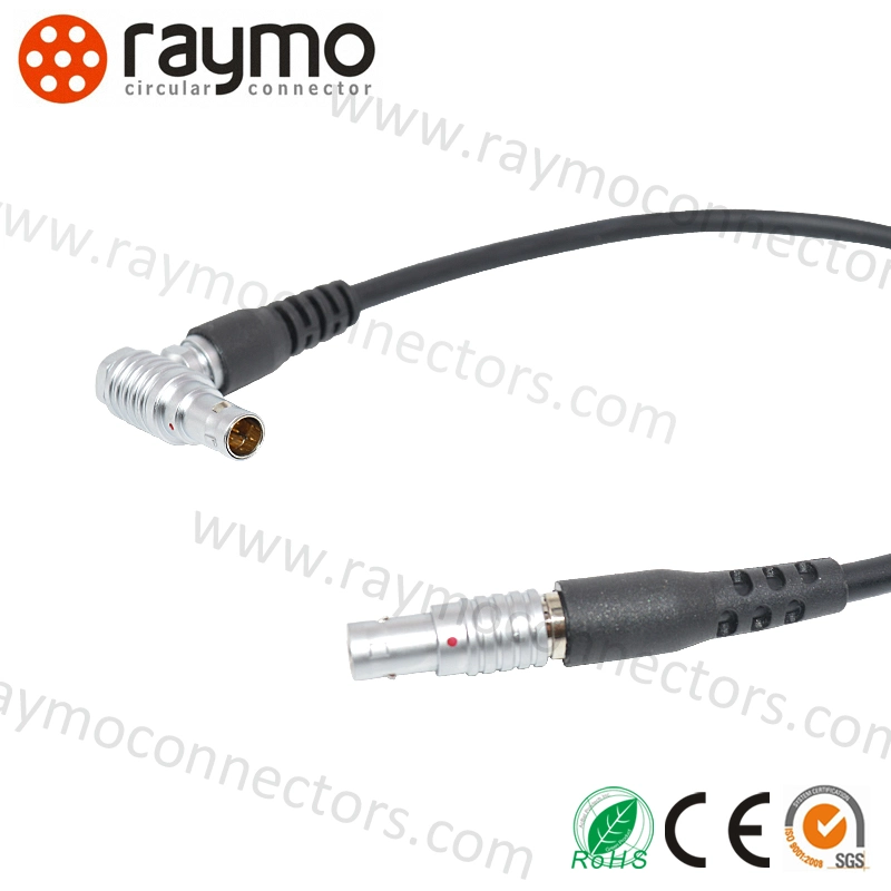 Compatible Fgg&Phg 0b 5 Pins Straight Plug/Fixed Socket Push-Pull Metal Connector