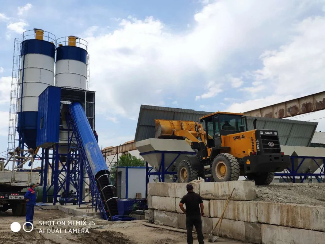 Wet Mixing Ready Mix Premixed Concrete Batching Plant Price for Precast Commercial Concrete