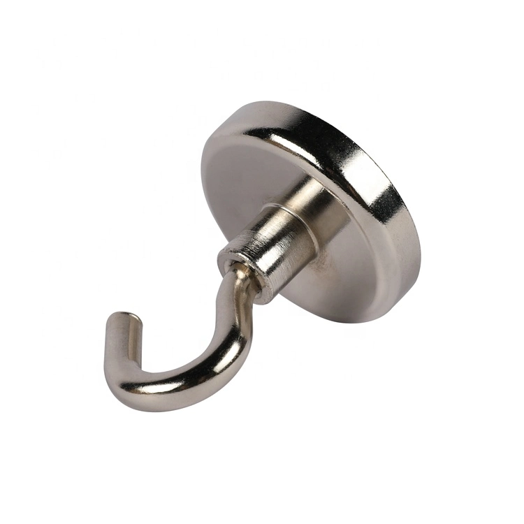 Customized Strong Magnetic Hook Holding 100kg Permanent Neodymium Magnet