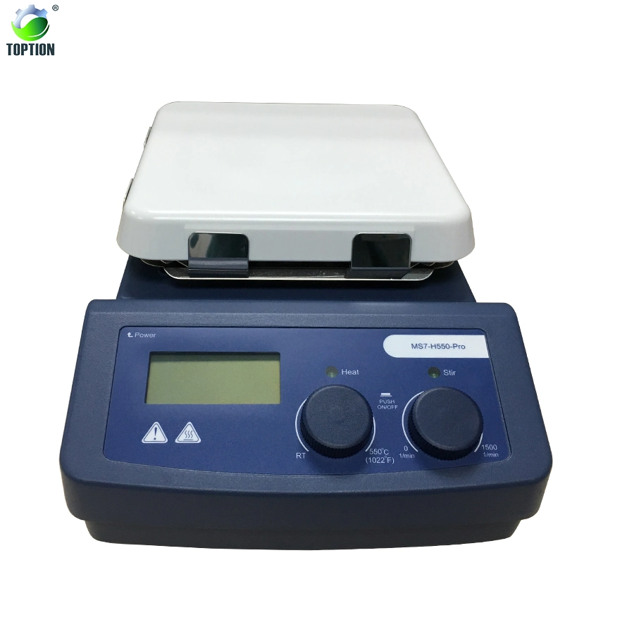 100-1500rpm Laboratory Magnetic Mixer Hot Plate Magnetic Stirrer Rt-550c