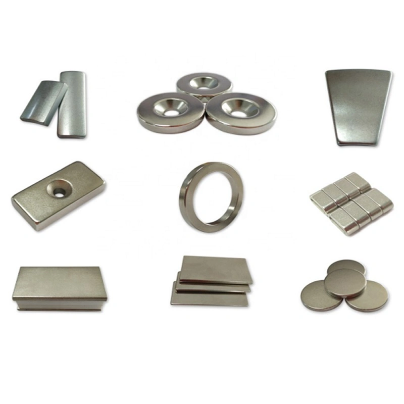 NdFeB Magnet High Performance N35 N42 N45 N50 N52 Block Disc Arc Permanent Neodymium Magnets