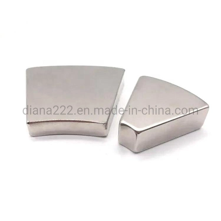 Customized DC Motor Arc Magnet Magnetic Motors Arc Shape Neodymium Magnets