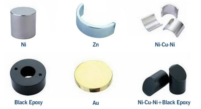 Customized N52 Neodymium NdFeB gold magnetic assembly blocks permament magnet