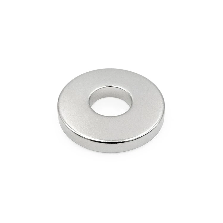 N52 Permanent Rare Earth Ring Neodymium Magnets