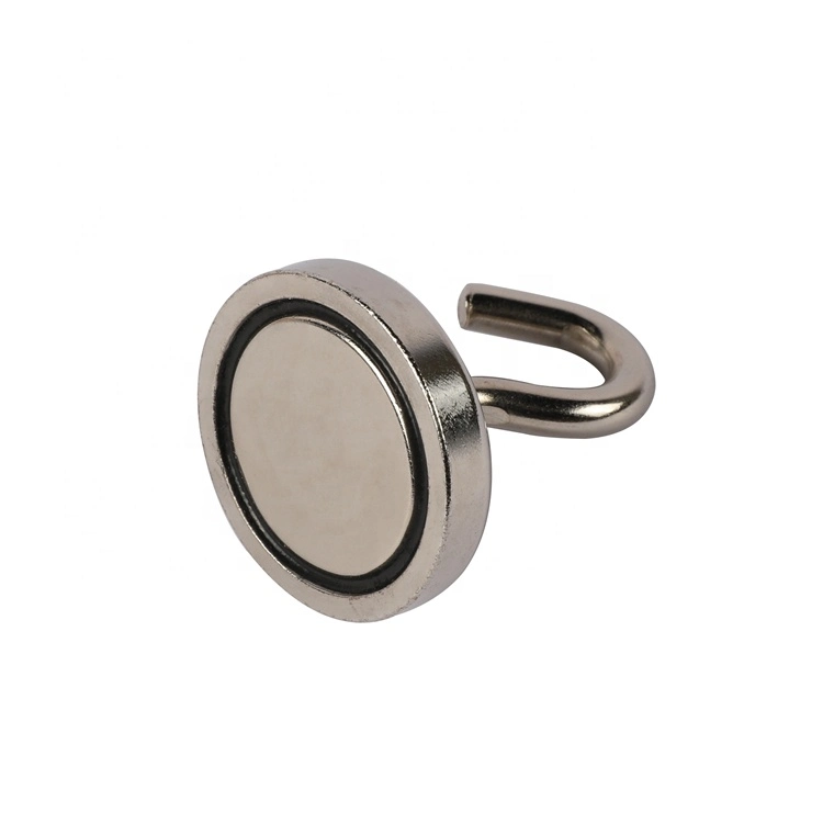 Customized Strong Magnetic Hook Holding 100kg Permanent Neodymium Magnet